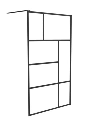 Ecran de douche fixe Temper 120cm - Elmer